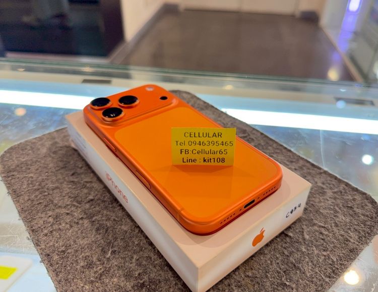 iPhone 17 Pro 256GB Batt100 สวยไร้รอย ประกันศูนย์ไทย6เดือน ครบกล่อง รูปที่ 10