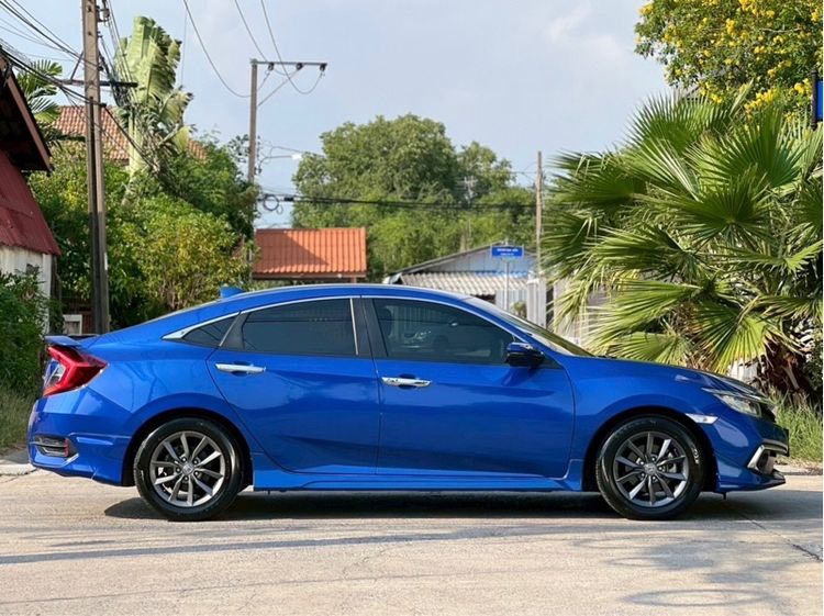Honda Civic 2020 1.8 EL i-VTEC Sedan เบนซิน LPG เกียร์อัตโนมัติ น้ำเงิน รูปที่ 2