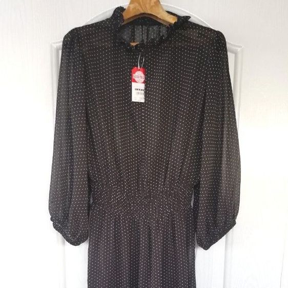 แขนยาว ดำ EU 40 เดรส | จั๊มสูท เดรสซีทรูแบรนด์​ KASTANE​ มือ​ 1