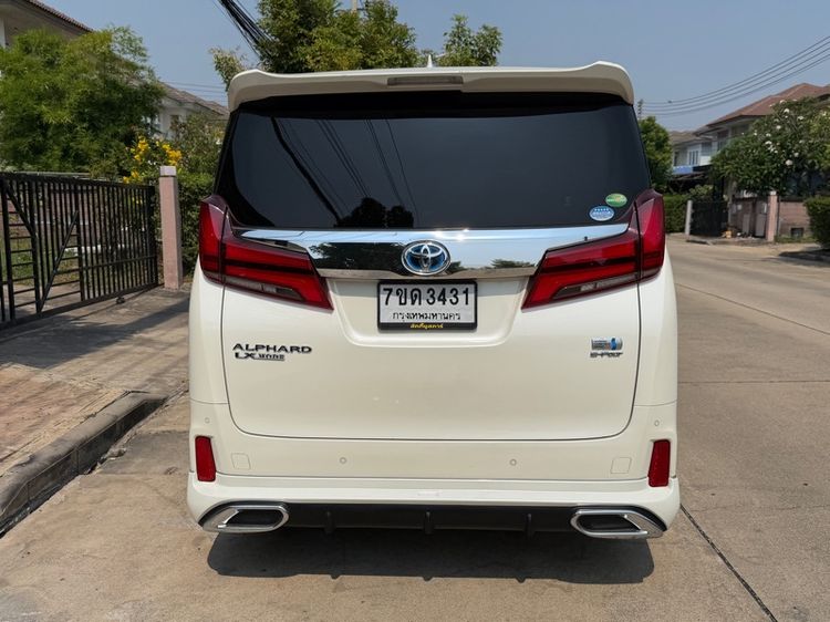 Toyota Alphard 2020 2.5 Hybrid SR C-Package E-Four 4WD Van เบนซิน ไม่ติดแก๊ส เกียร์อัตโนมัติ ขาว รูปที่ 4