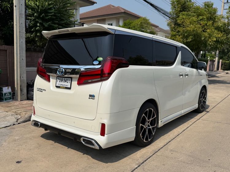 Toyota Alphard 2020 2.5 Hybrid SR C-Package E-Four 4WD Van เบนซิน ไม่ติดแก๊ส เกียร์อัตโนมัติ ขาว รูปที่ 3