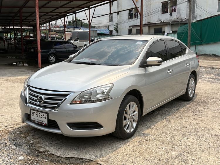 Nissan Sylphy 2014 1.6 E Sedan เบนซิน ไม่ติดแก๊ส เกียร์อัตโนมัติ เทา รูปที่ 3