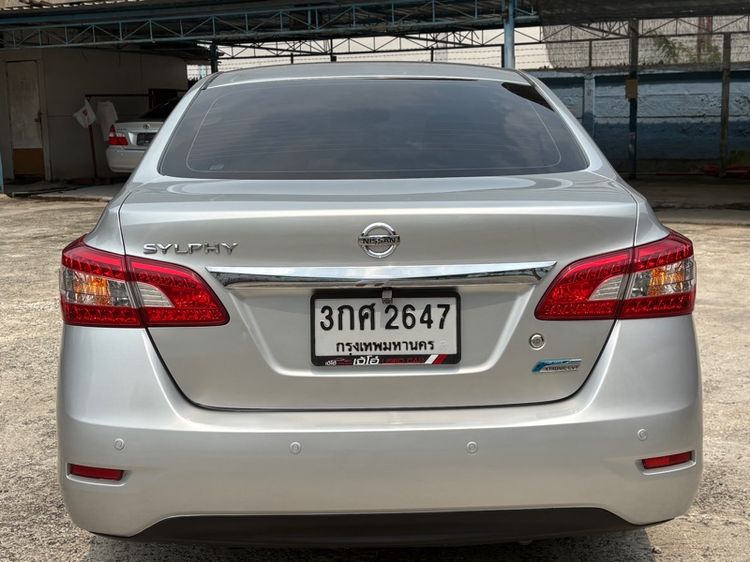 Nissan Sylphy 2014 1.6 E Sedan เบนซิน ไม่ติดแก๊ส เกียร์อัตโนมัติ เทา รูปที่ 4