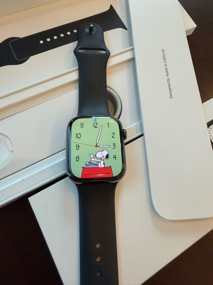  Apple Watch  S7 45 mm รุ่นพิเศษ ตัวสแตนเลส Stainless Steel  GPS -LTe ใช้ซิมได้ สภาพ99 รูปที่ 10