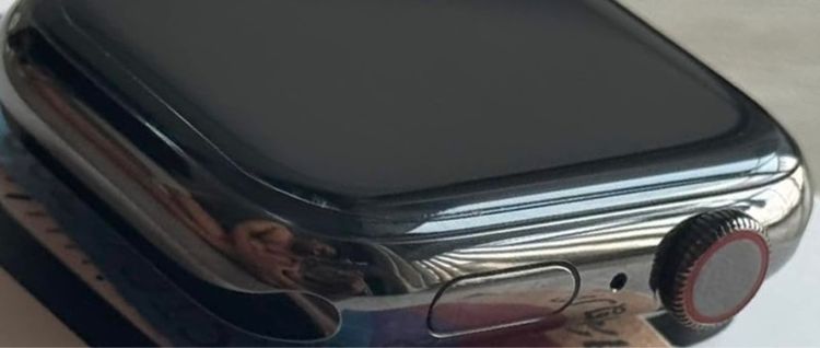  Apple Watch  S7 45 mm รุ่นพิเศษ ตัวสแตนเลส Stainless Steel  GPS -LTe ใช้ซิมได้ สภาพ99 รูปที่ 13