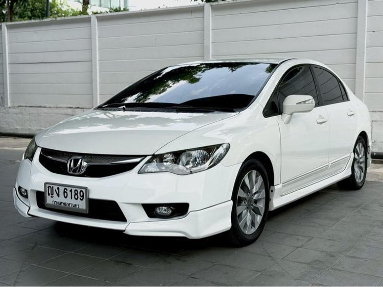 Honda Civic 2011 1.8 E i-VTEC Sedan เบนซิน ไม่ติดแก๊ส เกียร์อัตโนมัติ ขาว รูปที่ 3
