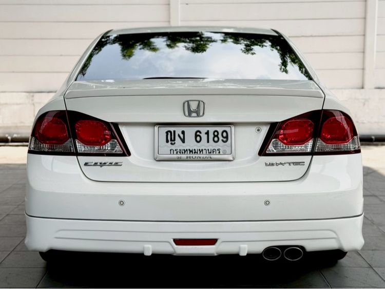 Honda Civic 2011 1.8 E i-VTEC Sedan เบนซิน ไม่ติดแก๊ส เกียร์อัตโนมัติ ขาว รูปที่ 4