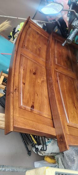 เตียงไม้สักเก่า 6 ฟุต