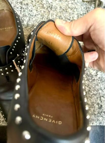 Givenchy Studded Leather Monk Straps เบอร์41 รูปที่ 6
