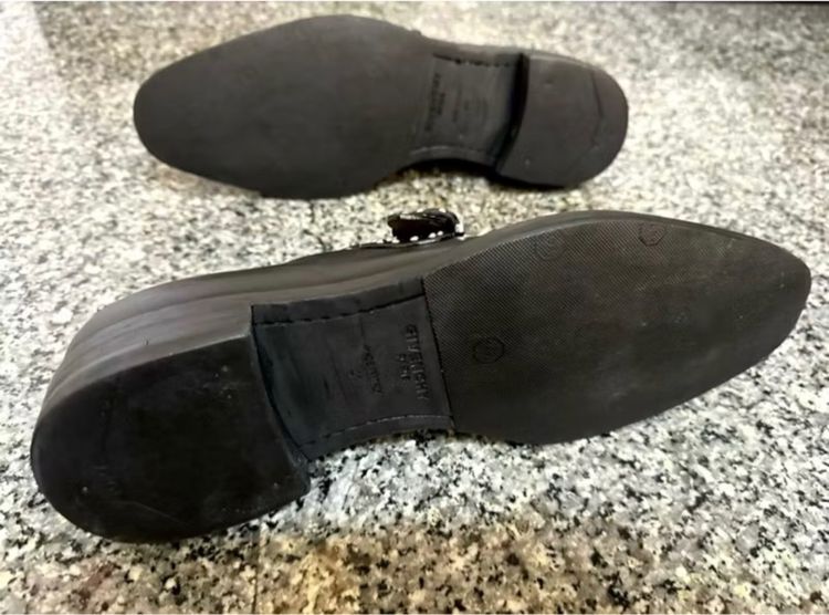 Givenchy Studded Leather Monk Straps เบอร์41 รูปที่ 5