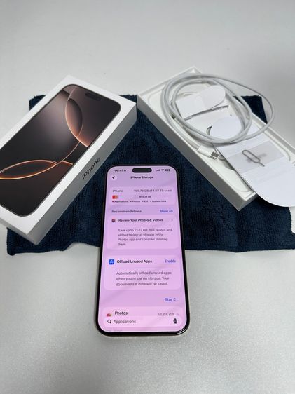 มากกว่า 512 GB 📱 iPhone 16 Pro Max 1TB ความจุสูงสุด สภาพไร้ที่ติ ในราคาสุดคุ้มเพียง 37400✨📸🔥💎