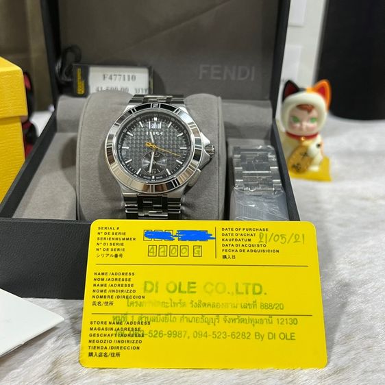 Fendi High Speed Dual Time ใบไทย รูปที่ 5