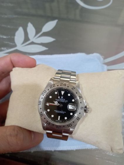 เงิน ROLEX EX2เข็มแดง