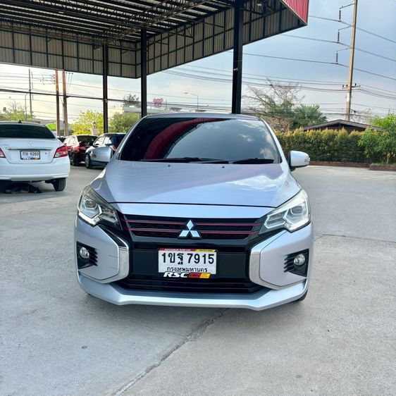 Mitsubishi Attrage 2020 1.2 GLS Sedan เบนซิน ไม่ติดแก๊ส เกียร์อัตโนมัติ เทา รูปที่ 4