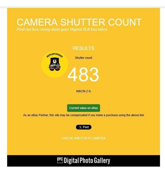 Nikon Z fc เครื่องศูนย์ สภาพสวย ใช้งานน้อย ชัตเตอร์ 4xx ภาพ รูปที่ 10