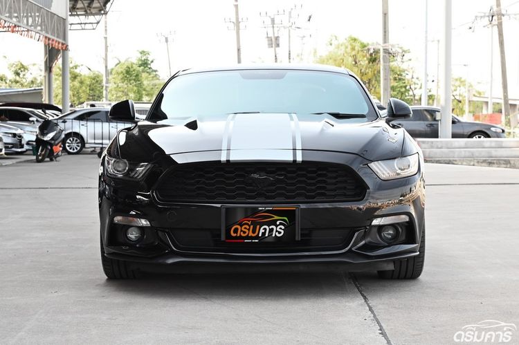 Ford Mustang 2016 2.3 Ecoboost Sedan เบนซิน ไม่ติดแก๊ส เกียร์อัตโนมัติ ดำ รูปที่ 2
