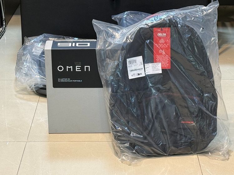 HP Omen Max 16-ah0020TX Ultra 9 275HX SSD1TB RAMุ64GB RTX 5090 (24GB GDDR7)จอ 2K 240Hz อุปกรณ์ครบกล่องประกันศูนย์