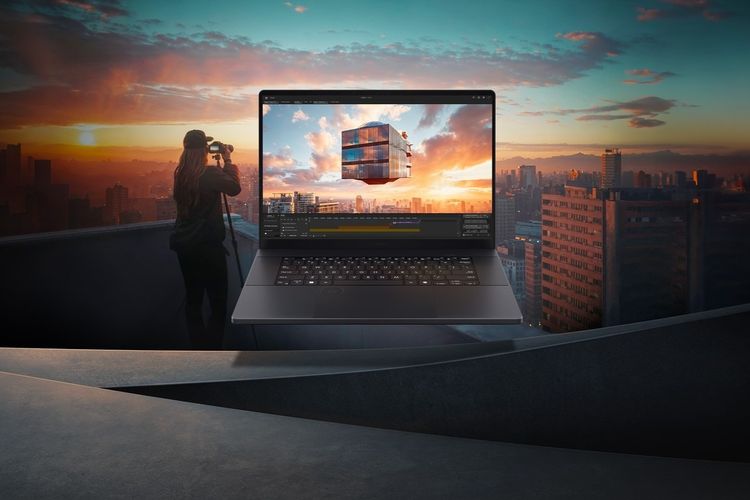 Asus ProArt P16 H7606WP-ME958WA Ryzen AI 9 HX 370 SSD2TB RAM64GB RTX 5070 (8GB GDDR7)จอ 4K OLED เครื่องใหม่ตัวโชว์  รูปที่ 3