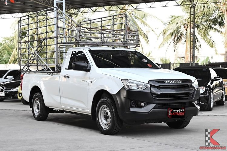 รถ Isuzu D-MAX 1.9 B สี ขาว