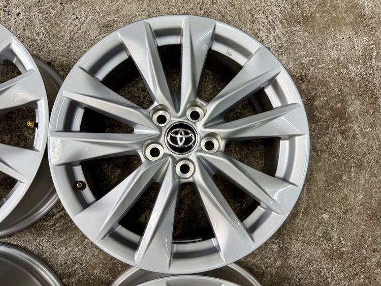 ล้อแม็ก TOYOTA COROLLA CROSS  ขอบ 17” 5 รู 114 ใส่ CAMRY INNOVA VIGO REVO ตัวเตี้ยได้เลย รูปที่ 7