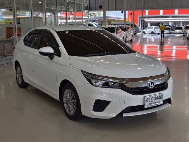 Honda City 2023 1.0 V Sedan เบนซิน ไม่ติดแก๊ส เกียร์อัตโนมัติ ขาว รูปที่ 3