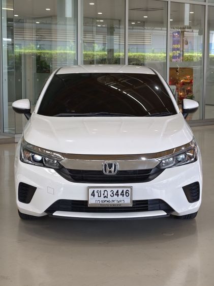 Honda City 2023 1.0 V Sedan เบนซิน ไม่ติดแก๊ส เกียร์อัตโนมัติ ขาว รูปที่ 2