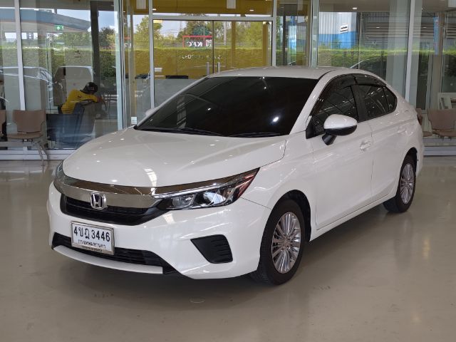 รถ Honda City 1.0 V สี ขาว