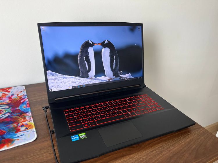 รุ่นอื่น ๆ วินโดว์ 16 กิกะไบต์ HDMI ไม่ใช่ Laptop MSI GF76 Katana 11UD-695XRU  17.3
