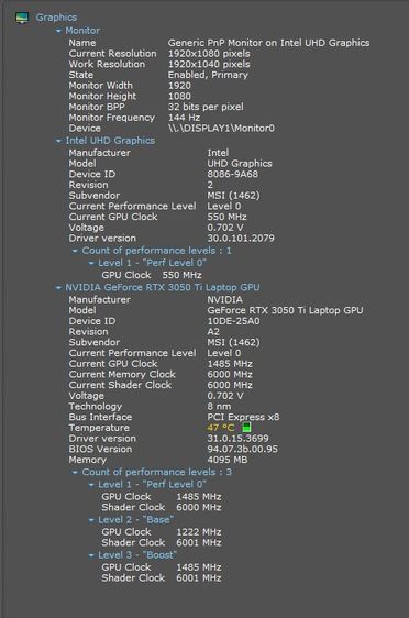 Laptop MSI GF76 Katana 11UD-695XRU  17.3 รูปที่ 7