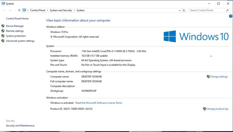 Laptop MSI GF76 Katana 11UD-695XRU  17.3 รูปที่ 3
