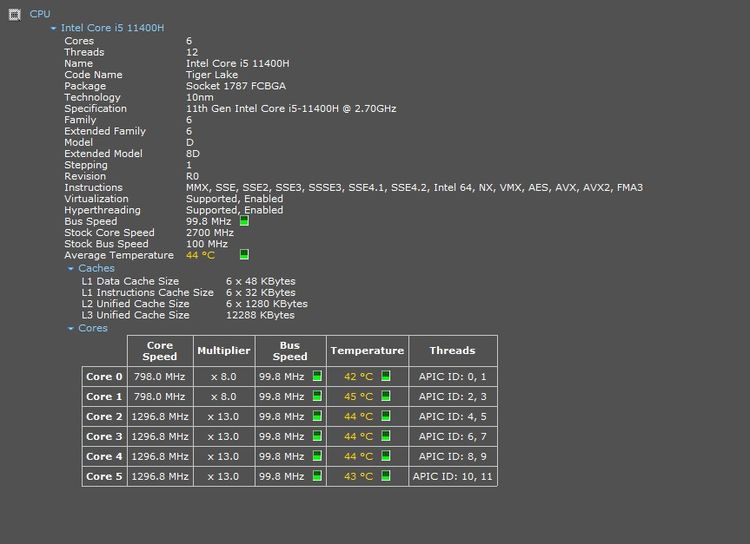 Laptop MSI GF76 Katana 11UD-695XRU  17.3 รูปที่ 5