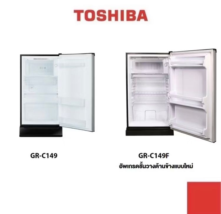 TOSHIBA ตู้เย็น 1 ประตู ความจุ 5.2 คิว รุ่น GR-C149 รูปที่ 3