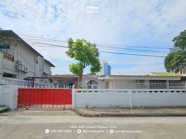 บ้านเดี่ยว 1 ชั้น ห้วยขวาง ซอยประชาราษฎร์บำเพ็ญ10 (ขนาด 55 ตร.ว.) กรุงเทพฯ ต่อเติมพื้นที่ใช้สอยหลายห้อง ใกล้ MRT ห้วยขวาง รูปที่ 2