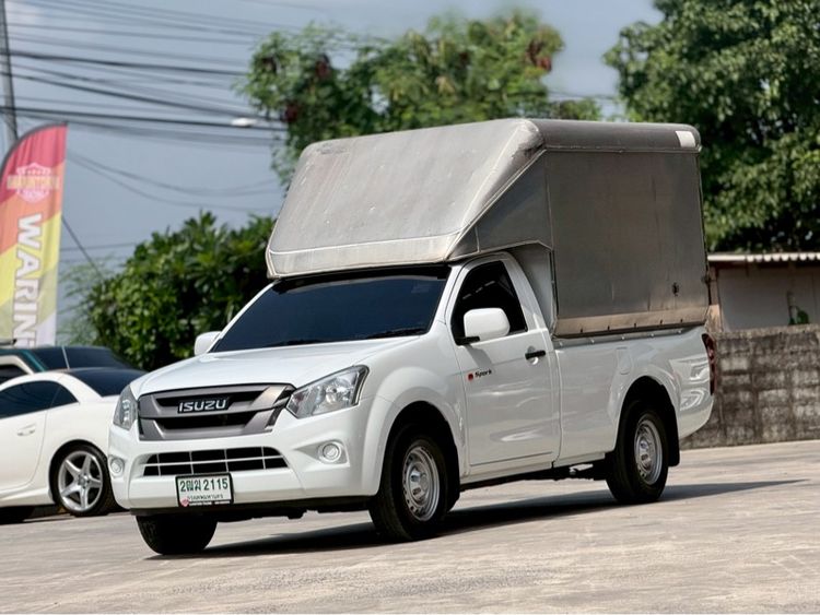 Isuzu D-MAX 2017 3.0 S Pickup ดีเซล ไม่ติดแก๊ส เกียร์ธรรมดา ขาว รูปที่ 3