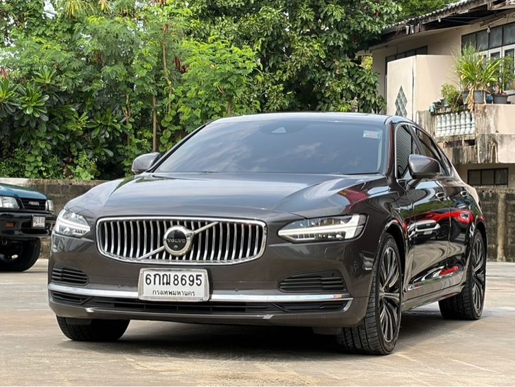 Volvo S90 2021 2.0 Recharge T8 Inscription 4WD Sedan ปลั๊กอินไฮบริด (PHEV) ไม่ติดแก๊ส เกียร์อัตโนมัติ เทา รูปที่ 3