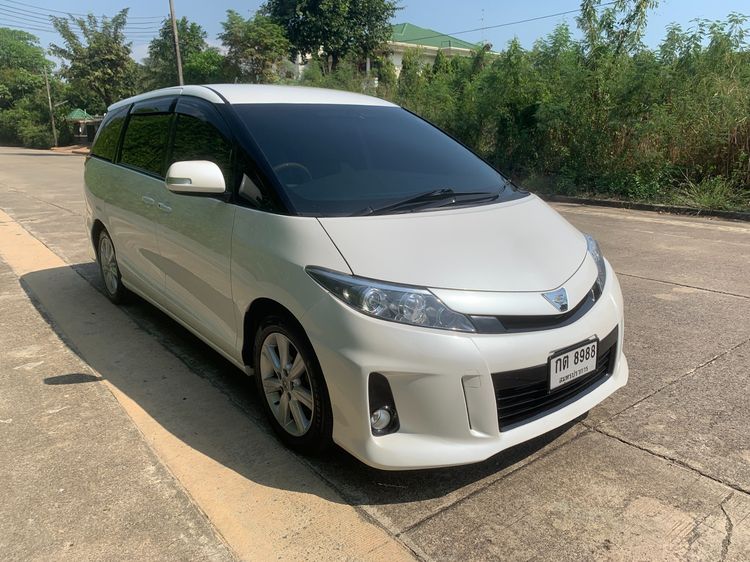 Toyota Estima 2015 2.4 G Utility-car เบนซิน ไม่ติดแก๊ส เกียร์อัตโนมัติ ขาว รูปที่ 3