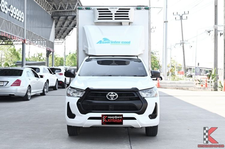 Toyota Hilux Revo 2023 2.4 Entry Pickup ดีเซล ไม่ติดแก๊ส เกียร์ธรรมดา ขาว รูปที่ 2