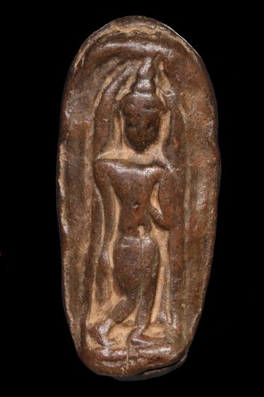 พระเนื้อดินเก่า ฐาน1 สูง 3.7 ซ.ม BB 359