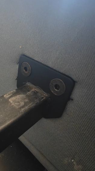 สภาพดี ฐานเตียงเหล็กหุ้มPVC ถอดประกอบได้ หัว+เฟรม3ด้าน (แถมฟูกอย่างดี) รูปที่ 7