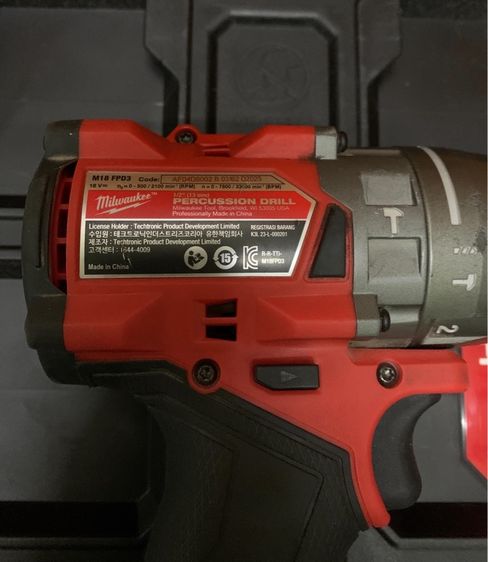 สว่านกระแทกไร้สาย Milwaukee M18 FPD3 และ ไขควงกระแทกไร้สาย Milwaukee M18 FID3 รูปที่ 4