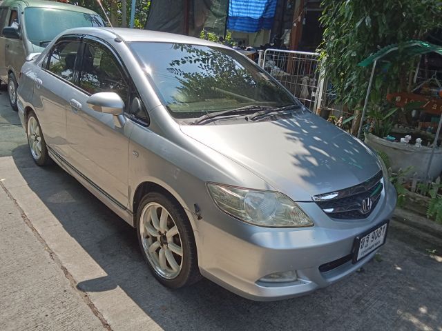 Honda City 2007 1.5 ZX A i-DSi Sedan เบนซิน ไม่ติดแก๊ส เกียร์อัตโนมัติ เทา รูปที่ 2