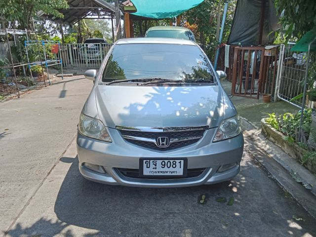 Honda City 2007 1.5 ZX A i-DSi Sedan เบนซิน ไม่ติดแก๊ส เกียร์อัตโนมัติ เทา รูปที่ 4
