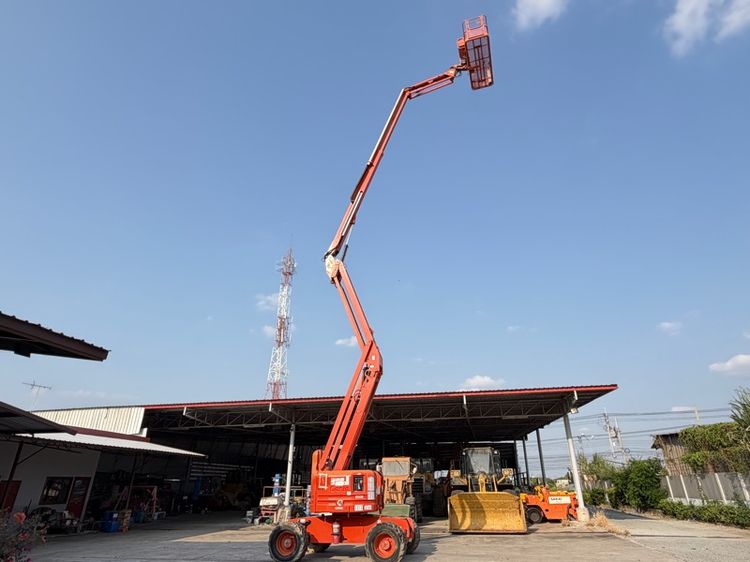 ขายรถกระเช้าบูม GENIE รุ่น Z60-34 ความสูง 18.3 เมตร รถเก่านอก 