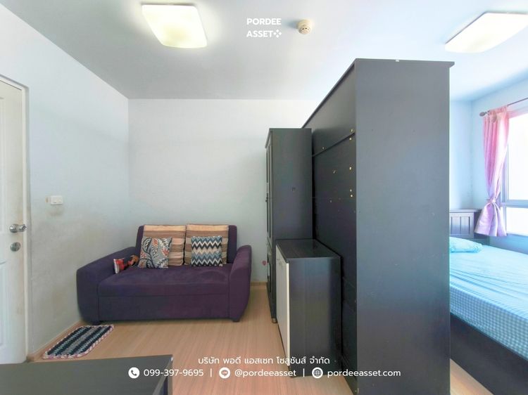 พลัม คอนโด สามัคคี (ขนาด 23 ตร.ม.) ซอยสามัคคี ท่าทราย นนทบุรี ใกล้รถไฟฟ้าสีชมพู สถานีสามัคคี รูปที่ 3