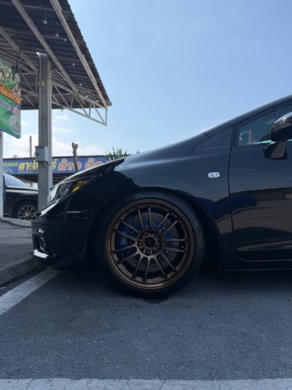 Honda Civic 2015 1.8 E i-VTEC Sedan เบนซิน เกียร์อัตโนมัติ ดำ รูปที่ 2