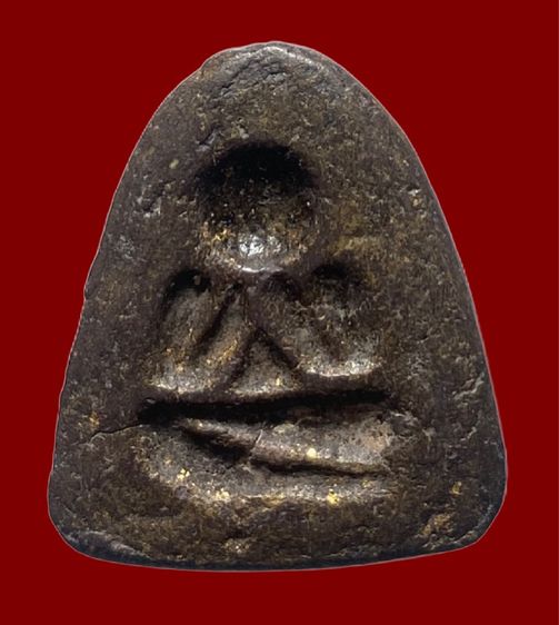 พระปิดตาหลังแบบปิดทองสวย รูปที่ 2