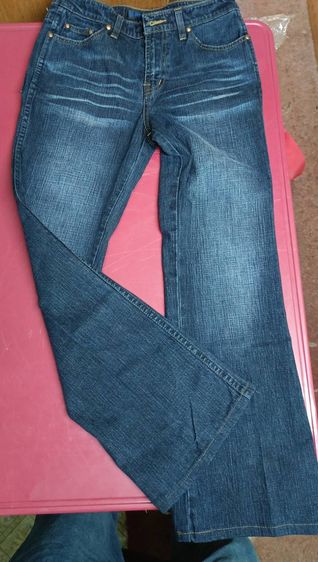อื่นๆ XL ฟ้า ไม่มีแขน กางเกงยีนส์ สวย สภาพใหม่