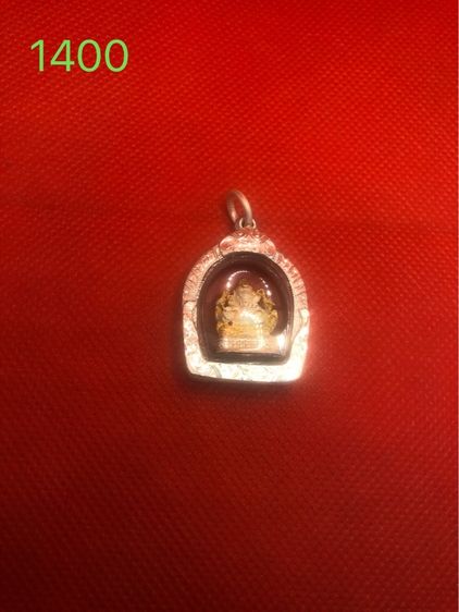 พระพิฆเนศเลี่ยมกรอบเงิน