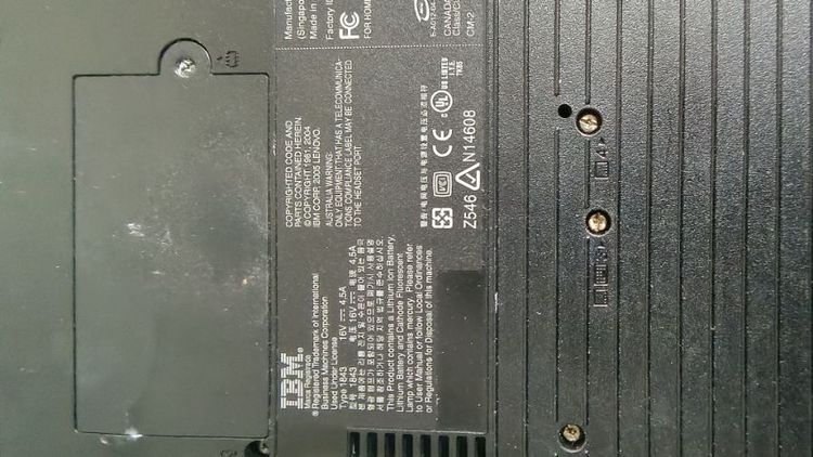 ขาย note book ibm รุ่นเก่า ( HD เสีย) รูปที่ 4