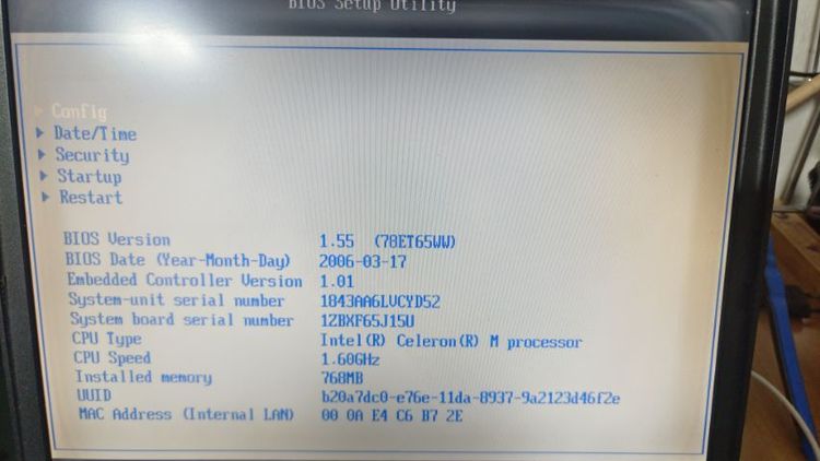 ขาย note book ibm รุ่นเก่า ( HD เสีย) รูปที่ 6